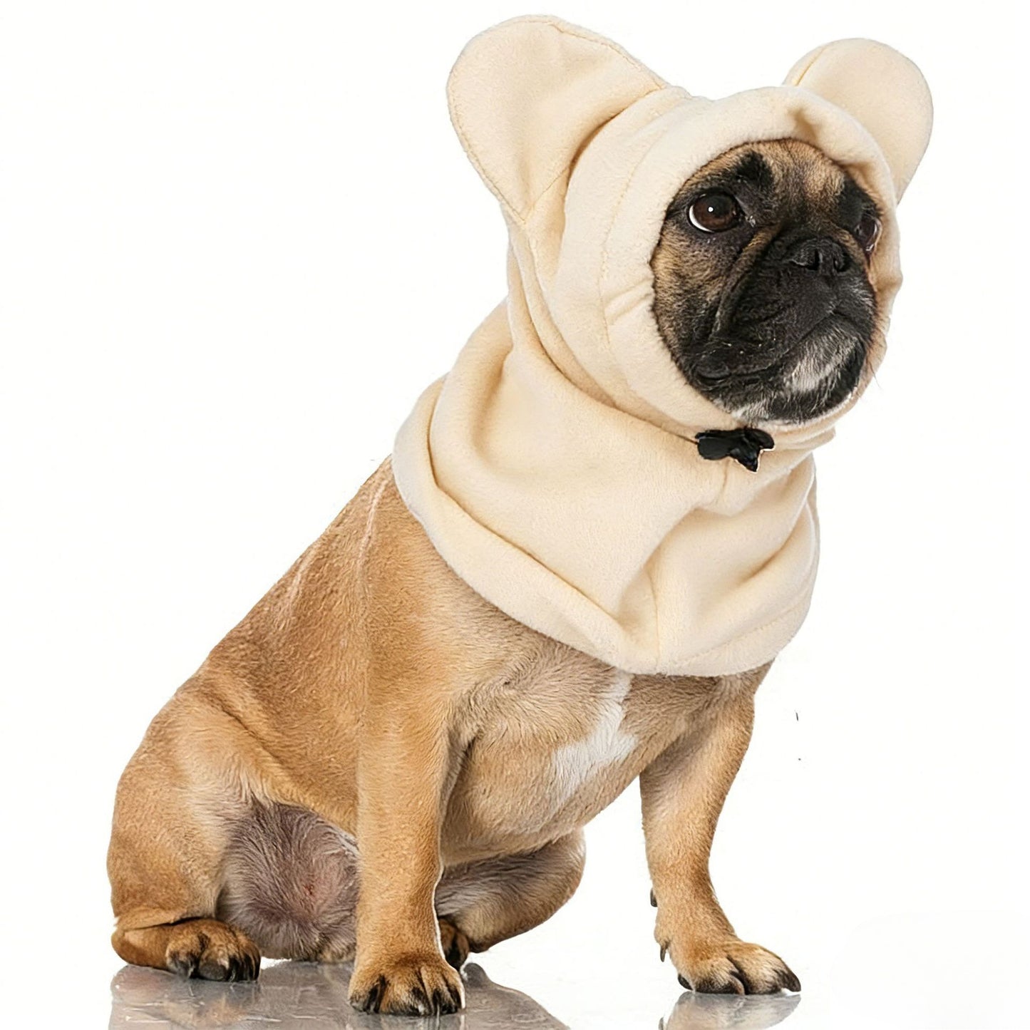 Winter Warm Fleece Dog Hat – Red