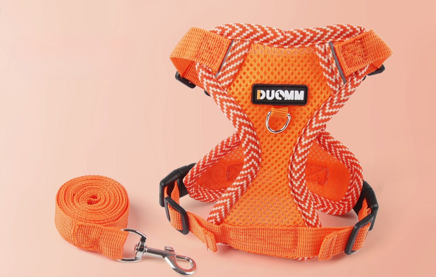 Reflective Mesh Harness & Leash Set