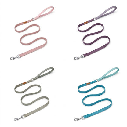 Soft Suede-Like Dog Leash