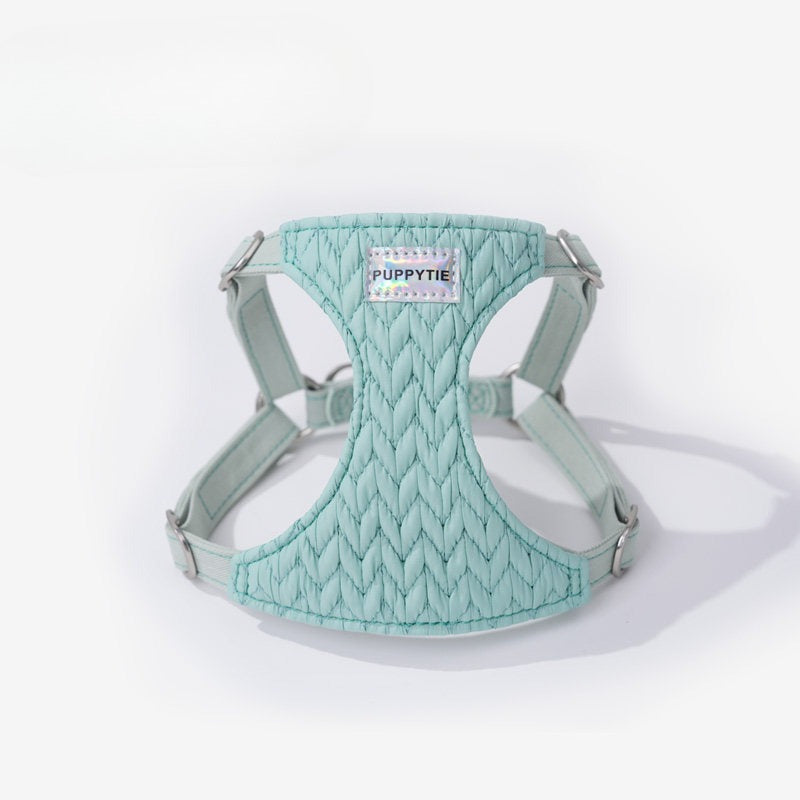 Quilted Soft Harness & Leash Set