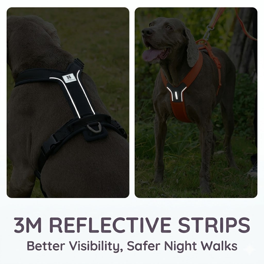 Reflective Y-Shaped Dog Harness