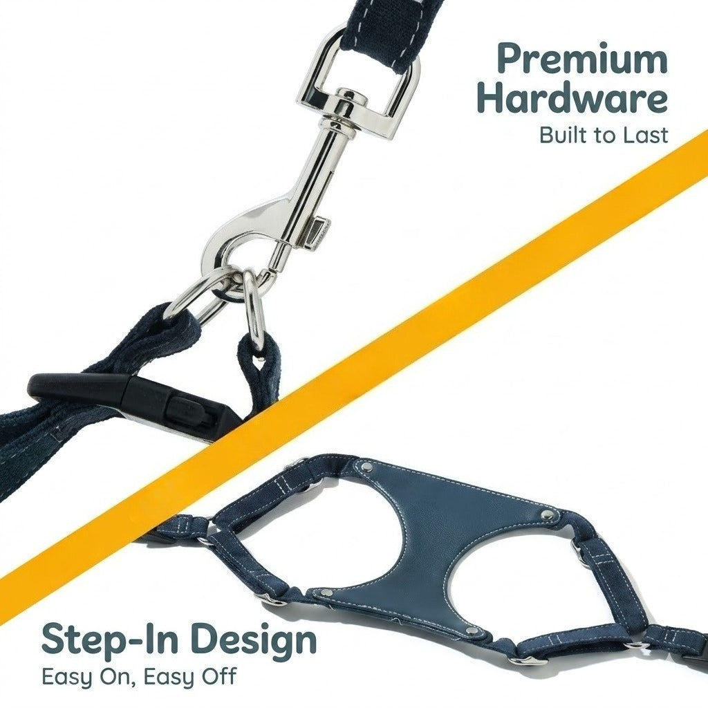 Shirt Collar Harness & Leash Set