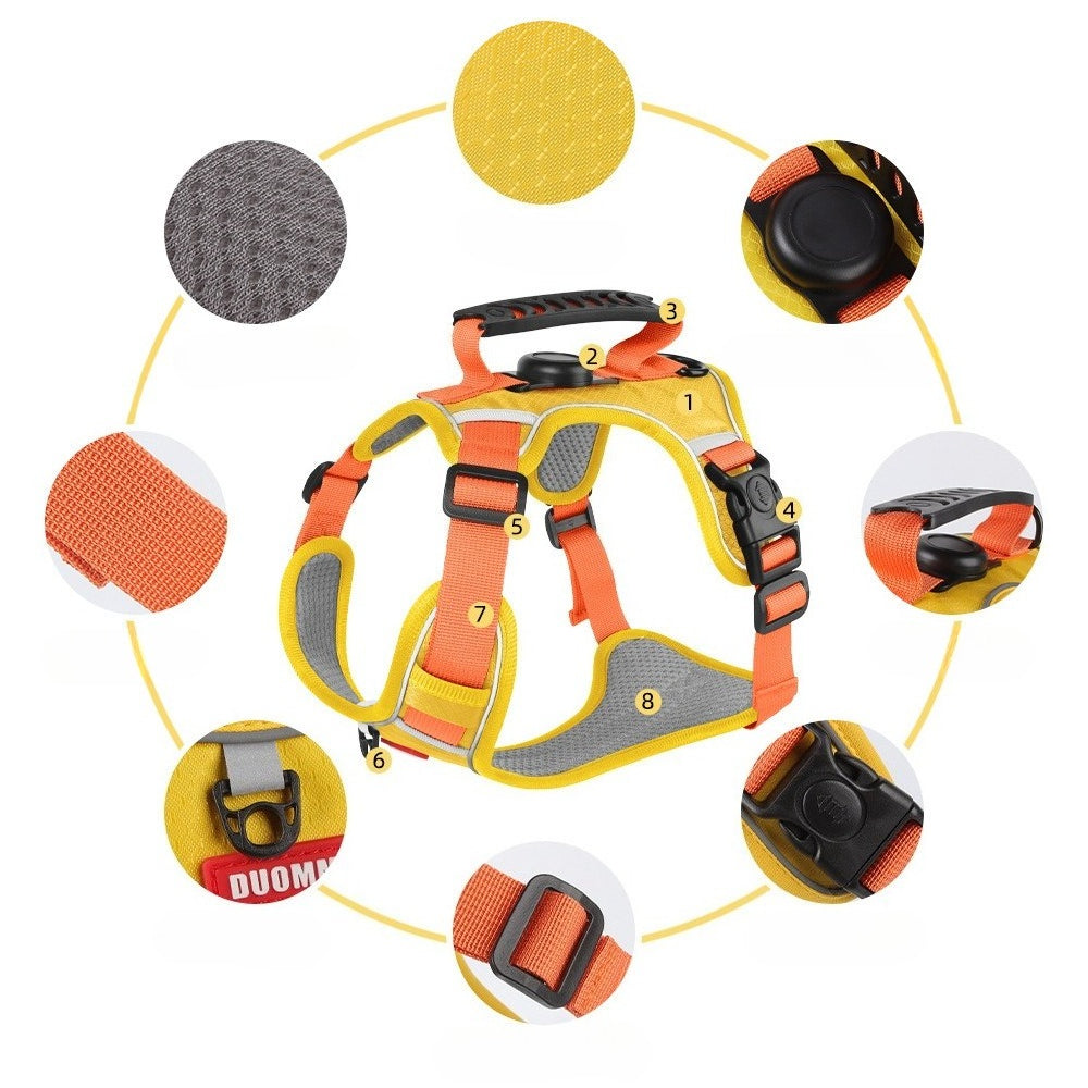 Reflective AirTag Dog Harness