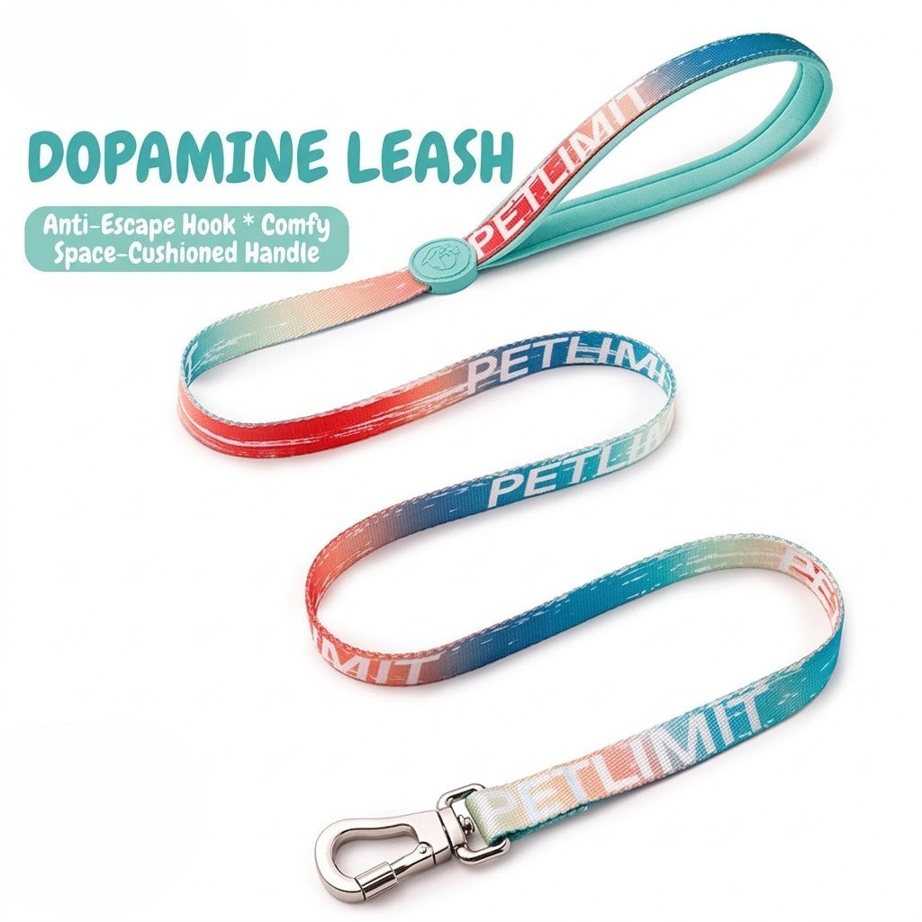 Gradient Soft Handle Dog Leash