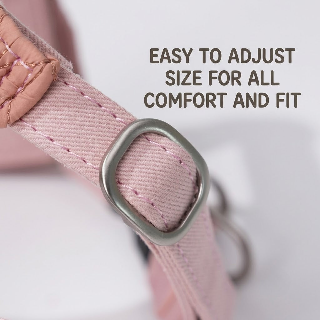 Quilted Soft Harness & Leash Set