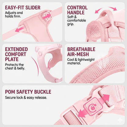 Breathable Mesh Dog Harness