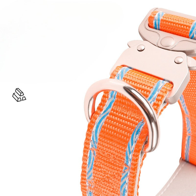 Reflective Tactical Dog Collar for Dogs – Multi