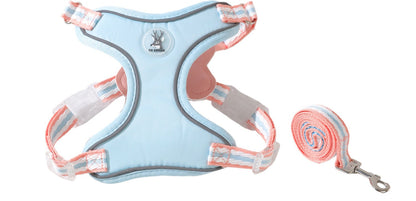 Reflective Mesh Harness & Leash Set