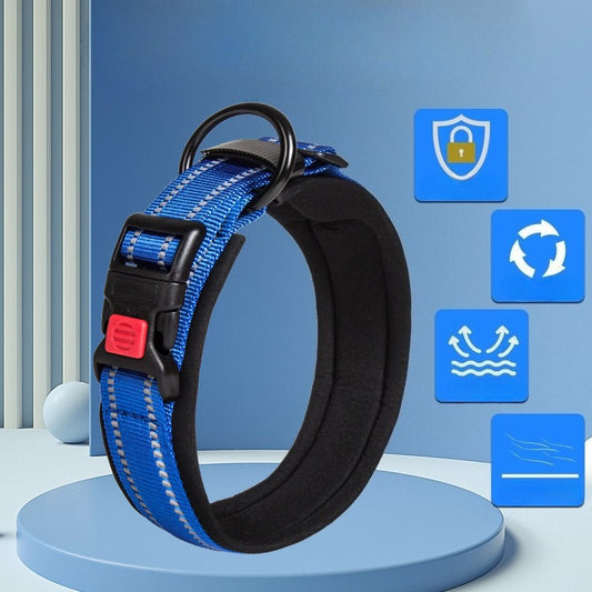 Breathable Reflective Dog Collar for Dogs – Multi