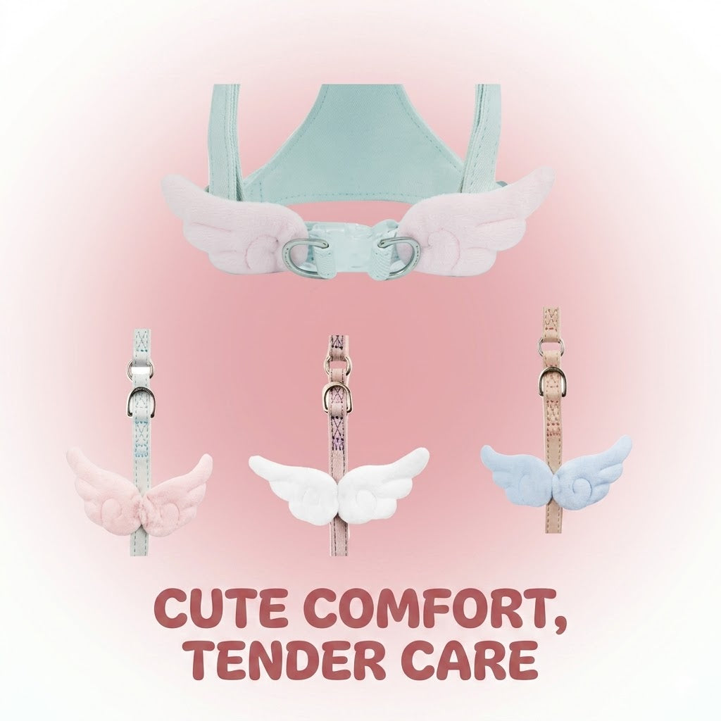 Angel Wing Harness & Leash Set