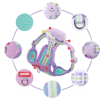 Plush Doll Harness & Leash Set