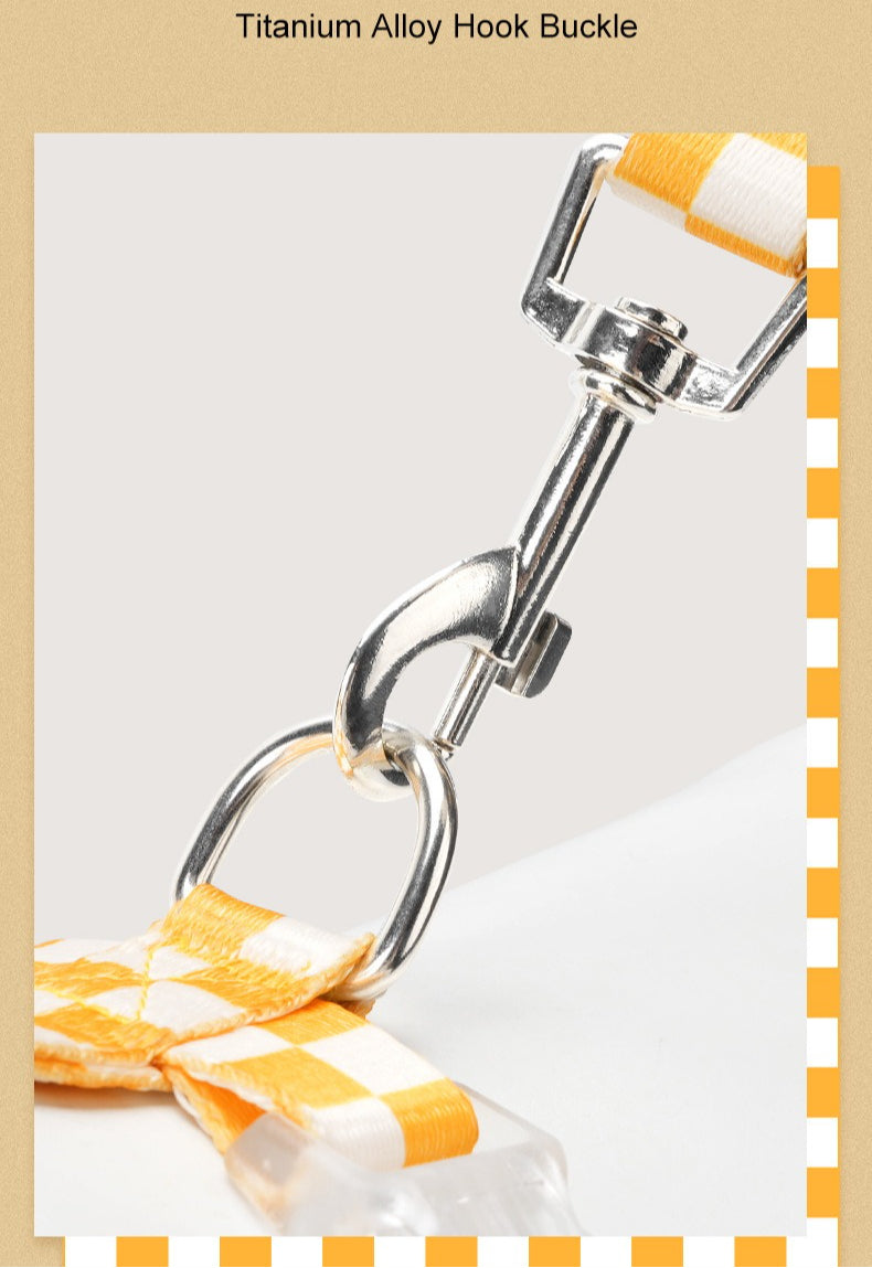 Checkerboard Harness & Leash Set