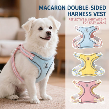 Reflective Mesh Harness & Leash Set