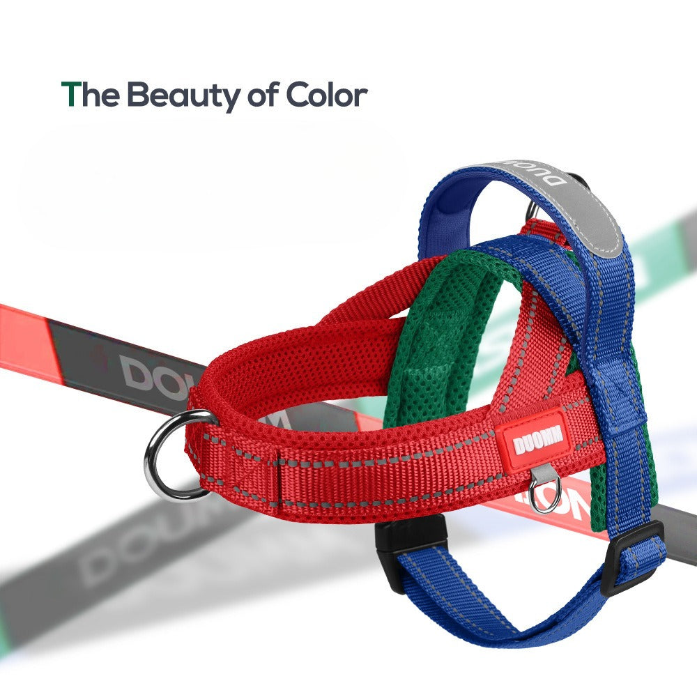 Reflective Saddle Dog Harness