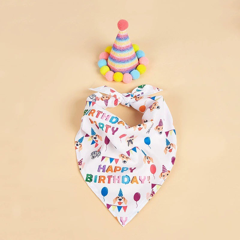 Birthday Bandana & Hat Set