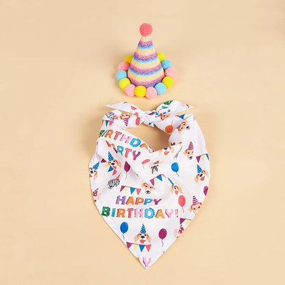 Birthday Bandana & Hat Set