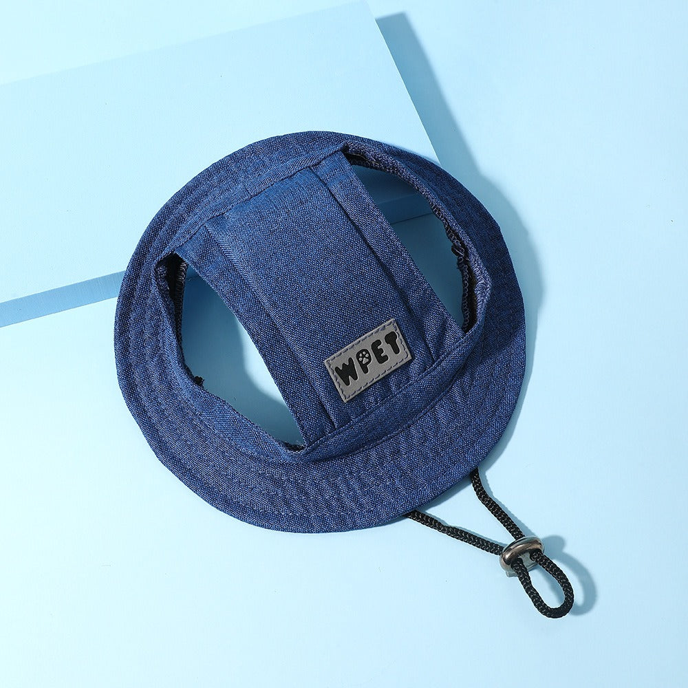 Denim Style Dog Hat