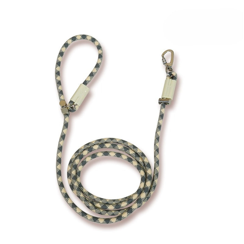 Braided Crossbody Leash for Dogs – Multi