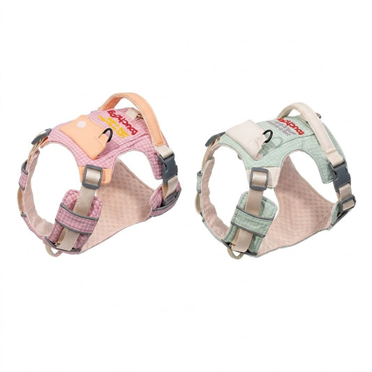 Plaid Harness & Leash Set