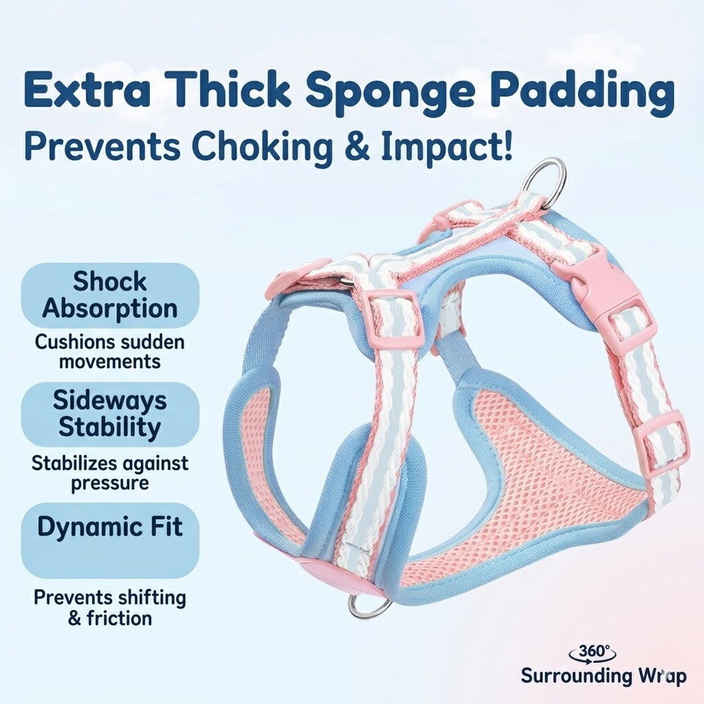 Lightweight No-Pull Harness & Leash Set