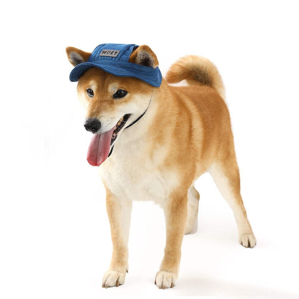 Denim Style Dog Hat