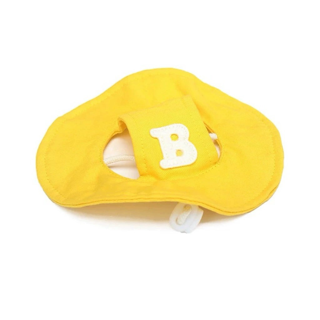 Embroidered Cotton Dog Hat