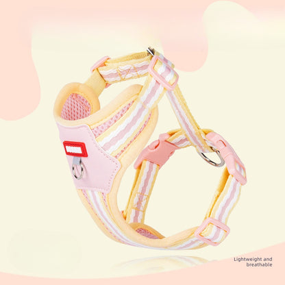 Breathable Mesh Harness & Leash Set