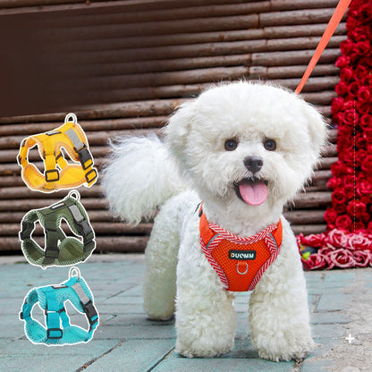 Reflective Mesh Harness & Leash Set