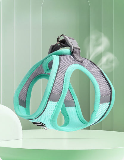 Reflective Mesh Harness & Leash Set