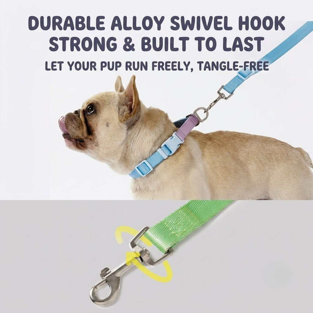 Adjustable Buckle Handle Dog Leash