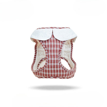 Plaid Harness & Leash Set