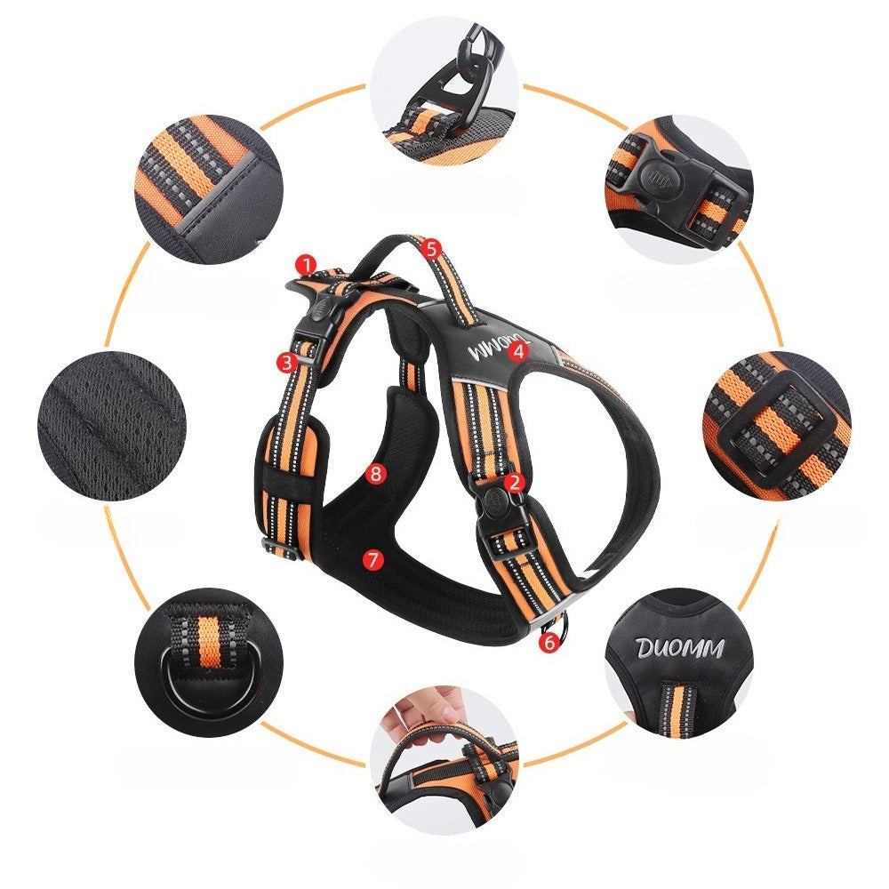 Reflective No-Pull Dog Harness