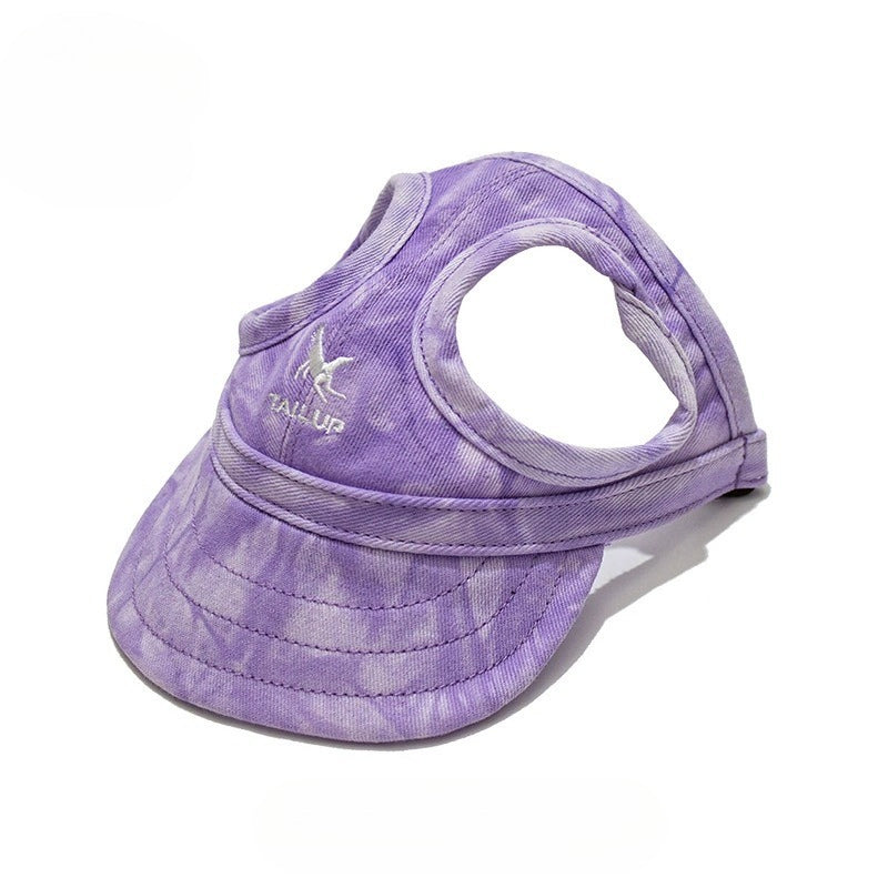 Adjustable Baseball Dog Hat