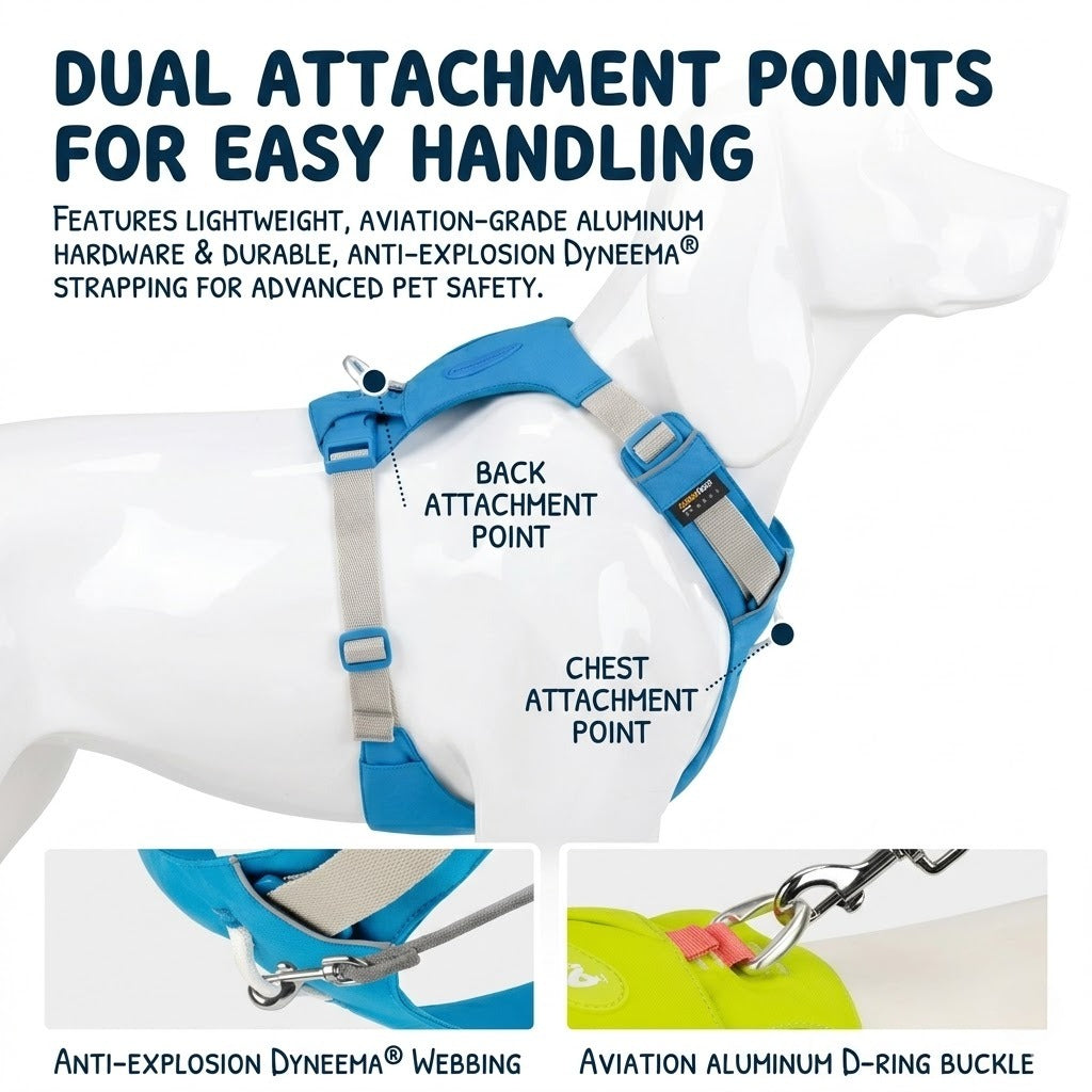 Hidden Pocket Harness & Leash Set