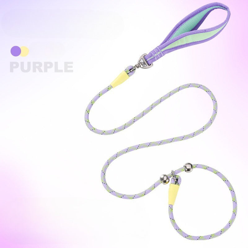 Integrated Anti-Pull Reflective Dog Leash