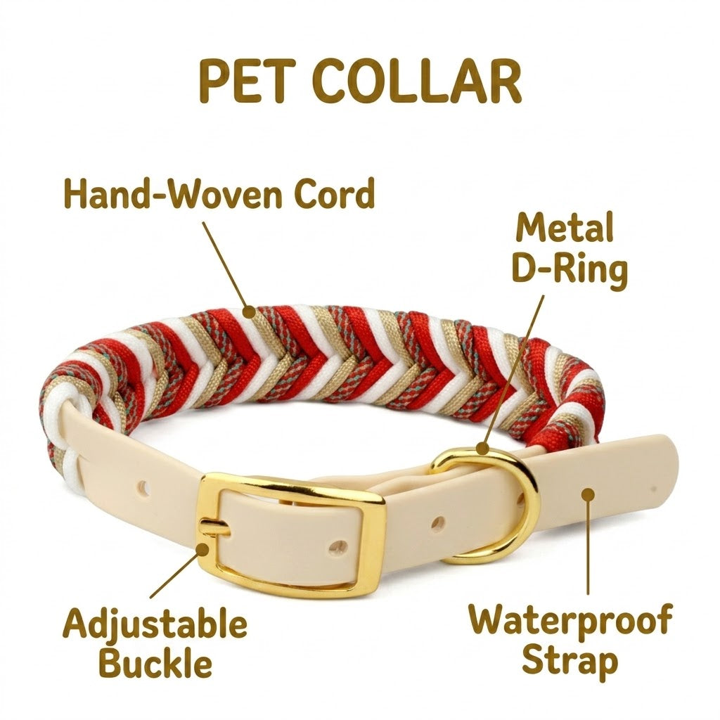 Braided Dog Collar