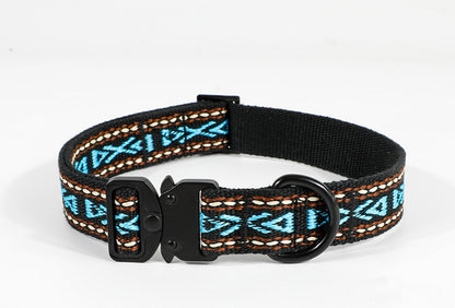 Tribal Collar & Leash Set – Multi