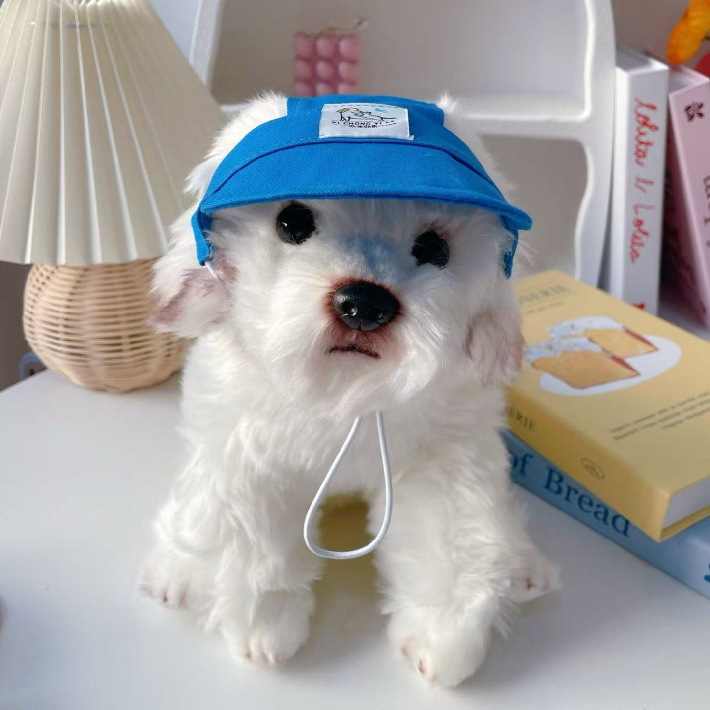 Adjustable Canvas Dog Hat