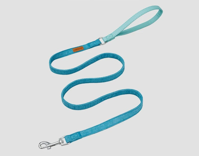 Soft Suede-Like Dog Leash