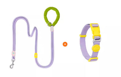 Soft Nylon Collar & Leash Set