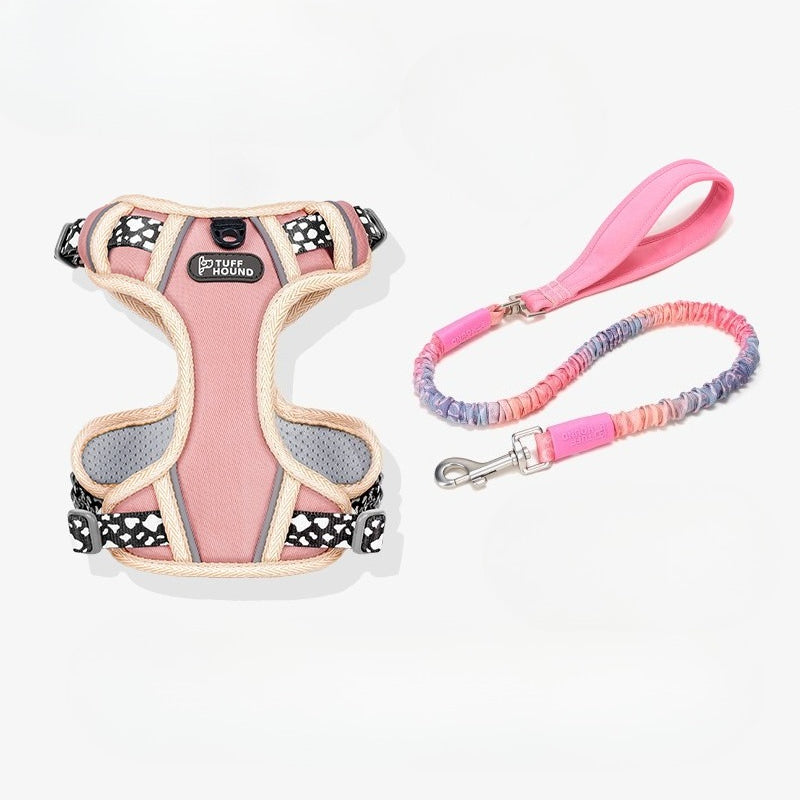 Reflective Mesh Harness & Leash Set