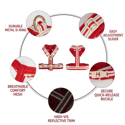 Reflective Y-Shaped Dog Harness