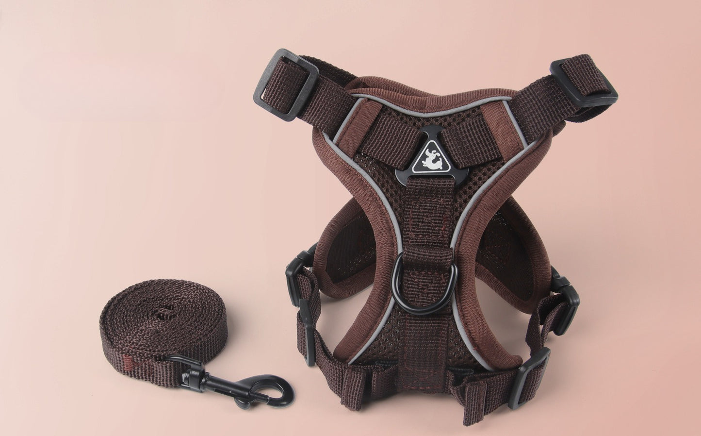Reflective Mesh Harness & Leash Set