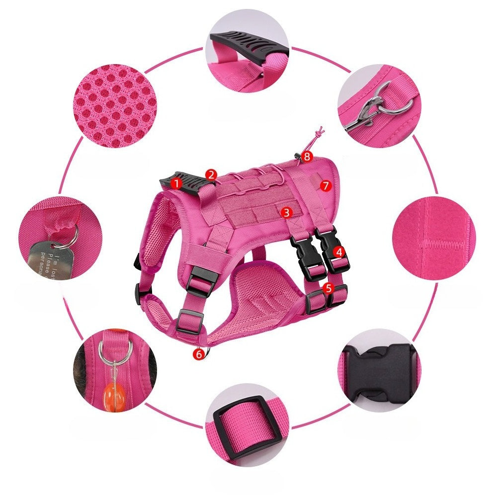 Tactical No-Pull Dog Harness