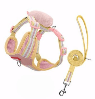 Plush Doll Harness & Leash Set