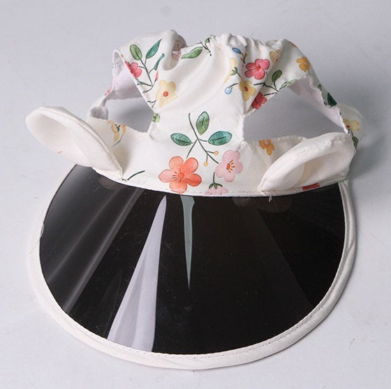 Floral Sun Dog Hat