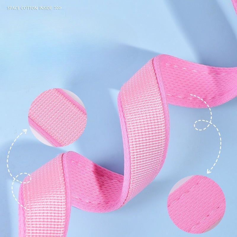 Padded Solid Dog Collar for Dogs – Pink