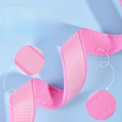 Padded Solid Dog Collar for Dogs – Pink