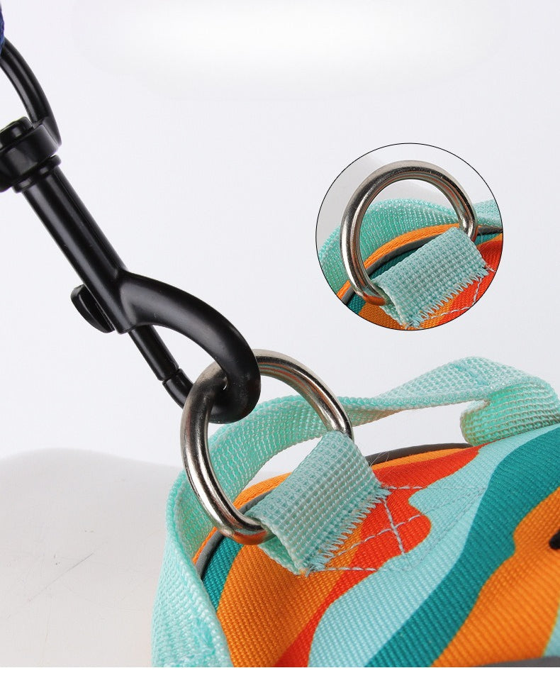 Camouflage Harness & Leash Set