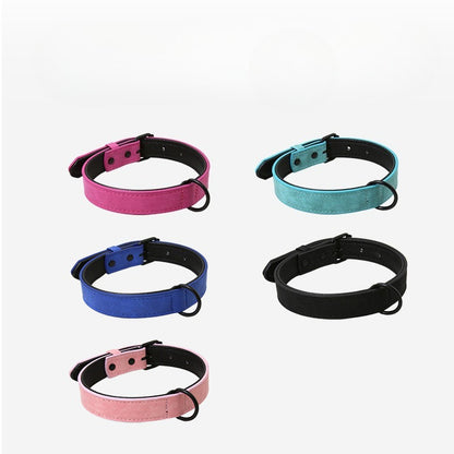 PVC Leather Dog Collar for Dogs – Multi